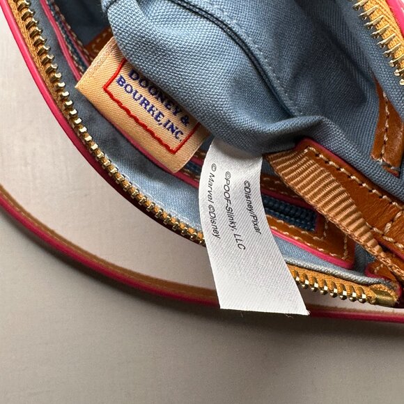 Dooney & Bourke Disney Park Life Attraction Graphic Pink Crossbody Bag - Picture 9 of 10